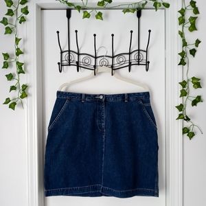 Comfy Denim Skirt